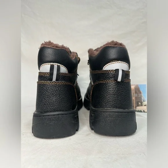 SNK - Boots - Black - Oil Resistant Sole - Men's Size 43EU/8.5US - New W/Tag - Picture 6 of 7